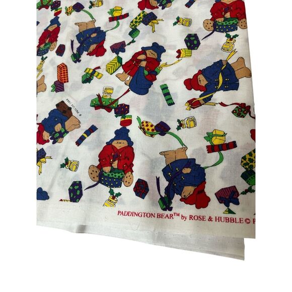 Vintage Paddington Bear fabric by Rose and Hubble 1999 - Picture 2 of 3